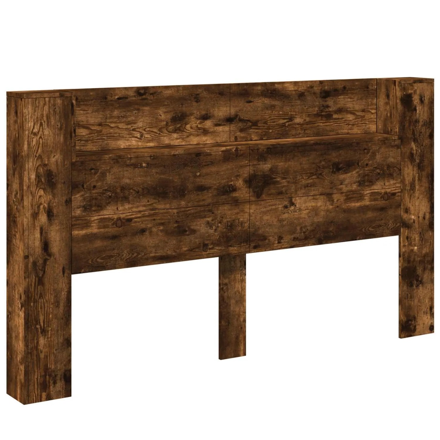 vidaXL Kopfteil Geräucherte Eiche 180 x 16,5 x 103,5 cm Holzwerkstoff 3418684
