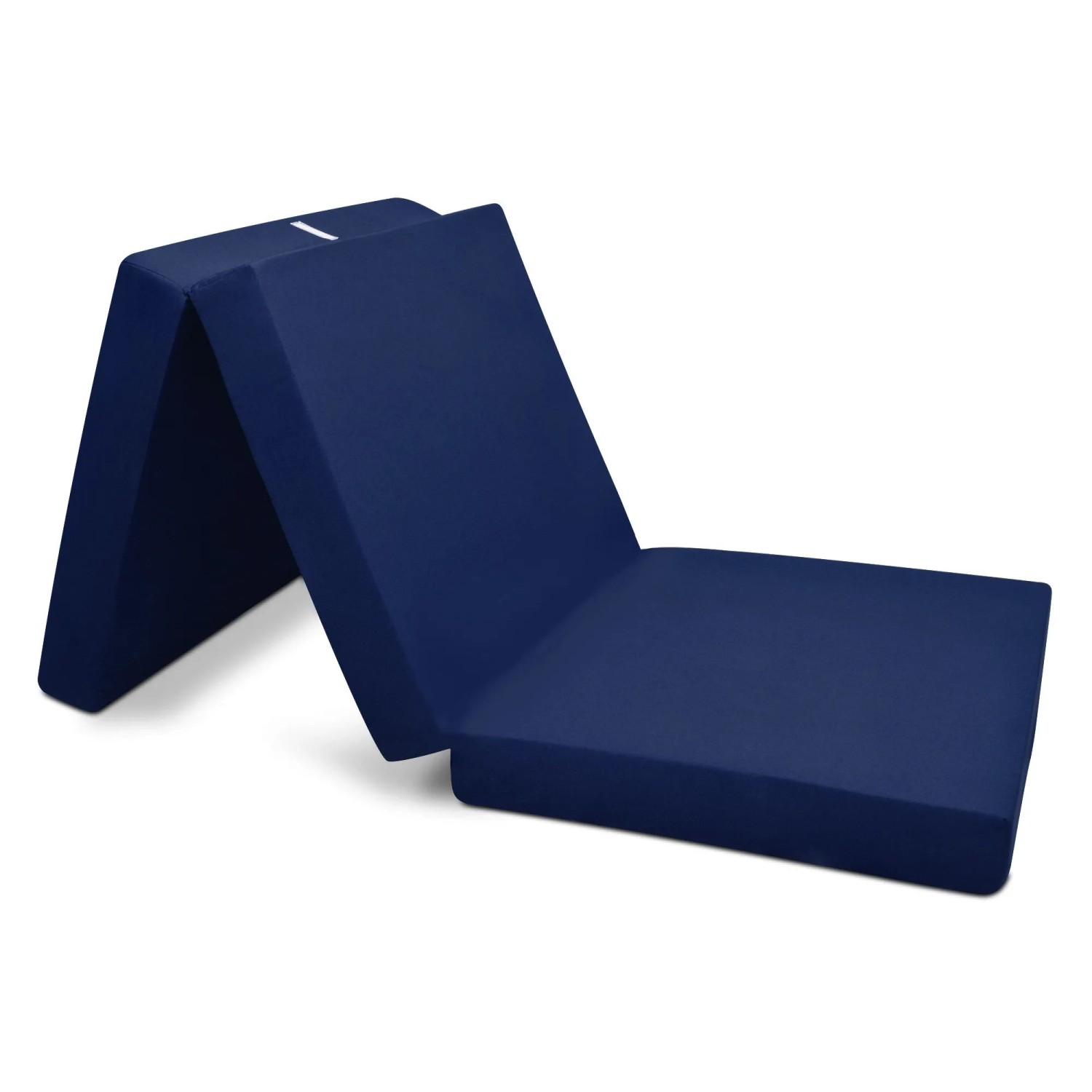 Beautissu Campix Klappmatratze 200x90x10cm Dunkelblau