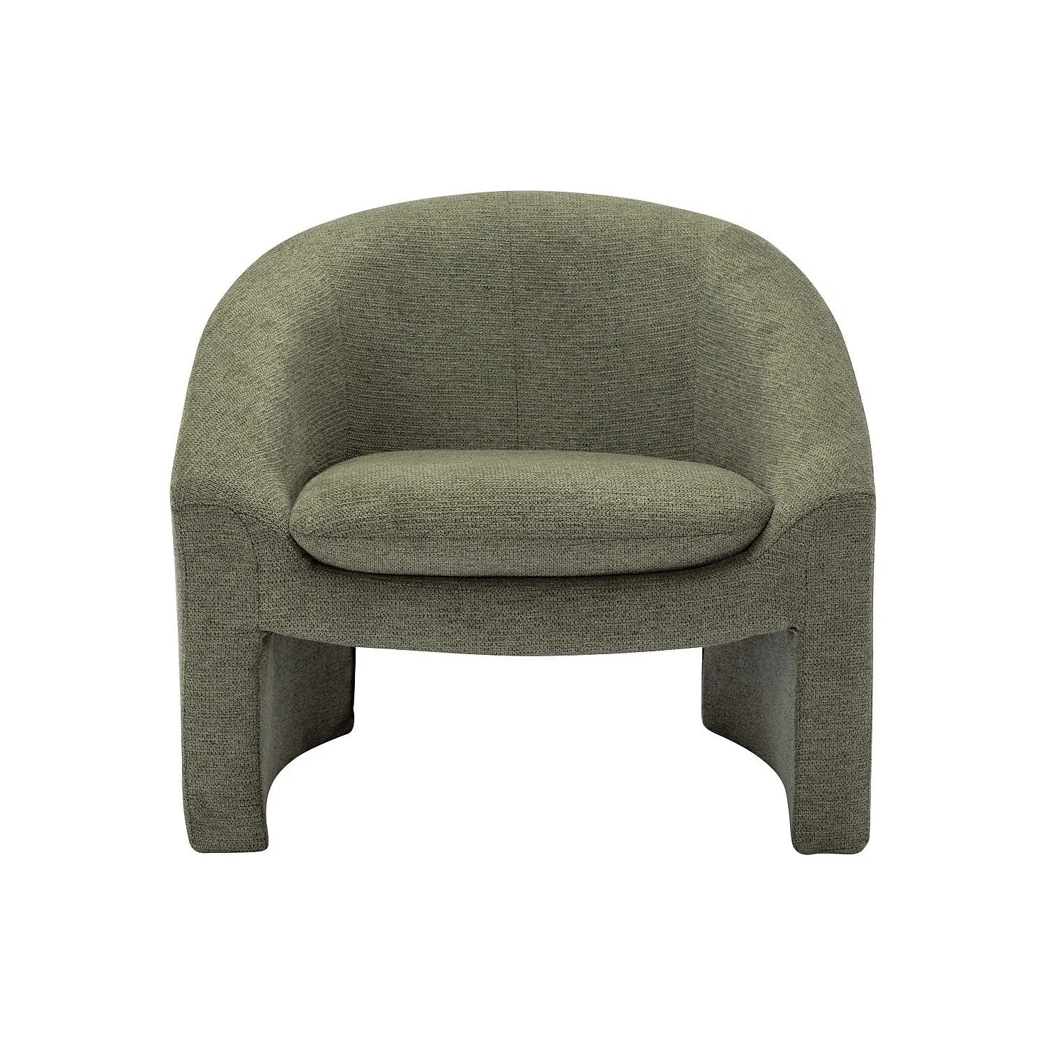 Vente-unique Sessel Mit Gerader Rückenlehne Ossana Grün 83 cm