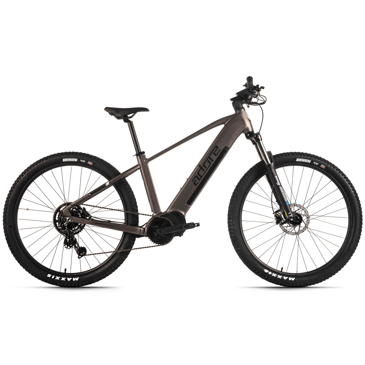 Thumbnail - ADORE E-Mountainbike Hardtail 29 Zoll GX-750 Mittelmotor 85NM 15Ah Platingrau