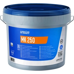 Eimer Uzin Premium-STP-Parkettklebstoff MK 250, geeignet für alle Untergründe unter Parkett.