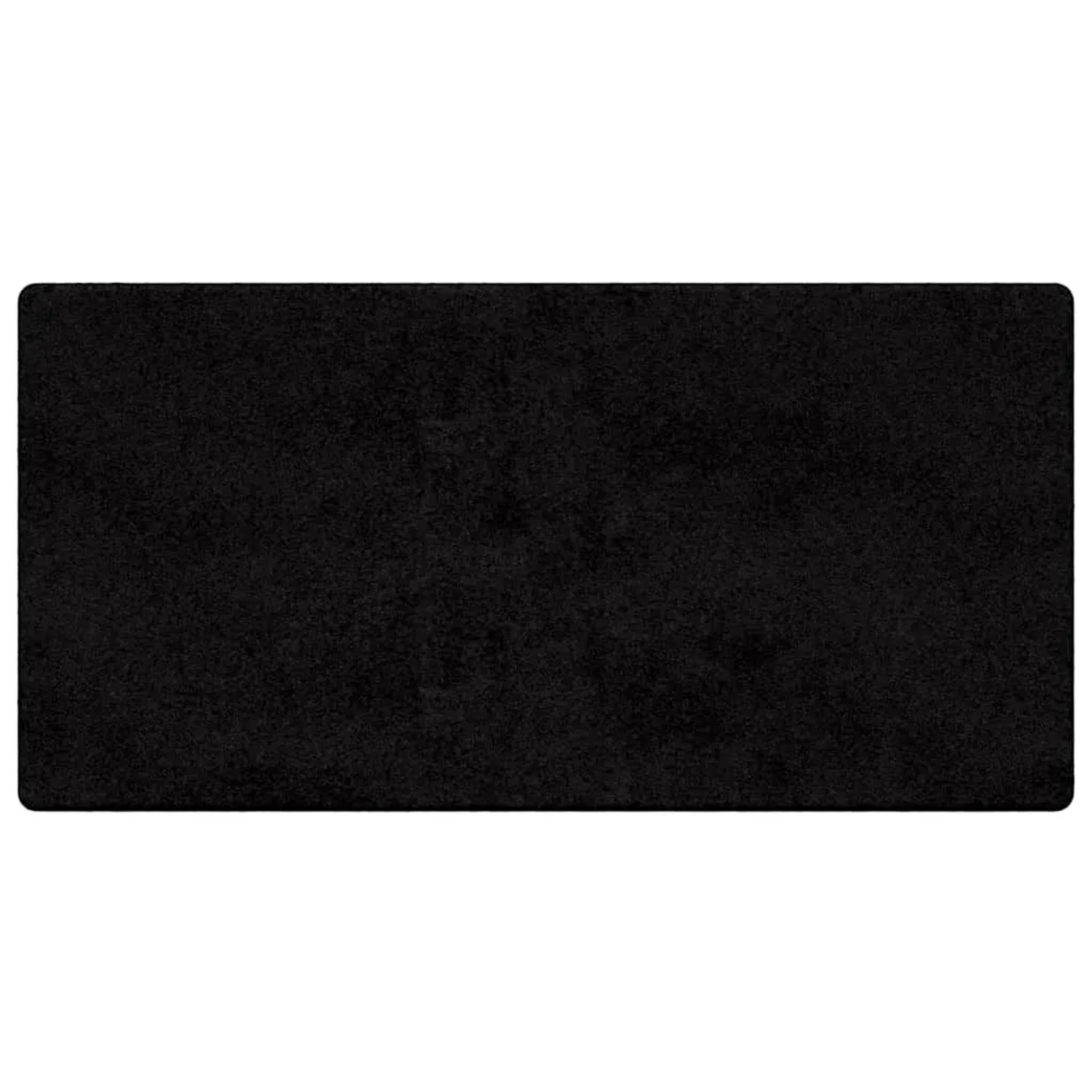 vidaXL Teppichläufer Schwarz 100 x 200 cm 100% Polypropylen Tuft 42011412 günstig online kaufen