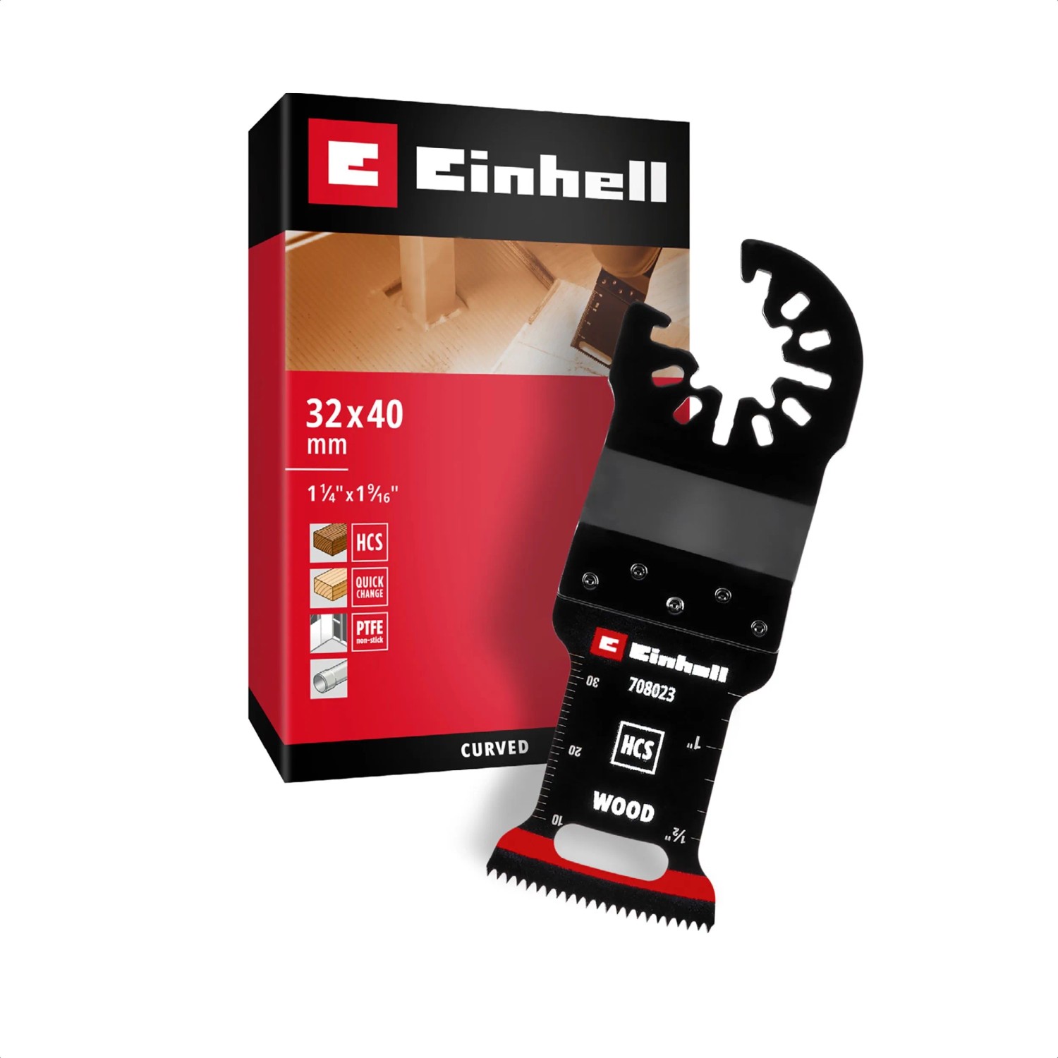 Einhell Tauchsägeblatt HCS Curved 32 mm x 40 mm günstig online kaufen