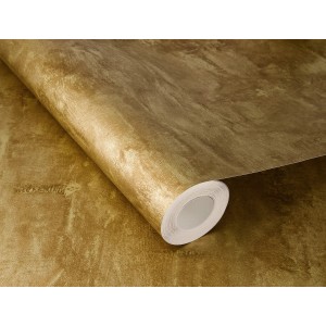 Rasch Vliestapete Factory V Gold Dunkel, Rolle. Dekorative Tapete im Factory-Stil mit Metallic-Effekt.