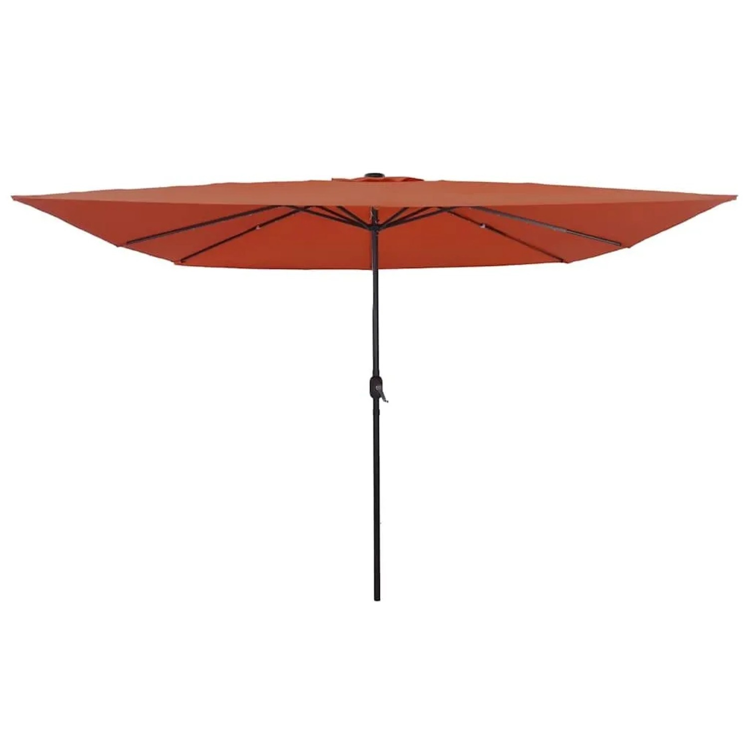 vidaXL Gartenparasol Rot und Schwarz 295 x 295 x 245 cm 42003665 günstig online kaufen