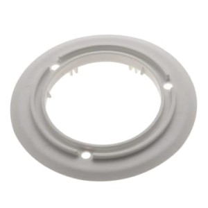 Kronenbach Ersatzflansch für Duschablauf, weiß, passend für Krontec Duschabläufe.