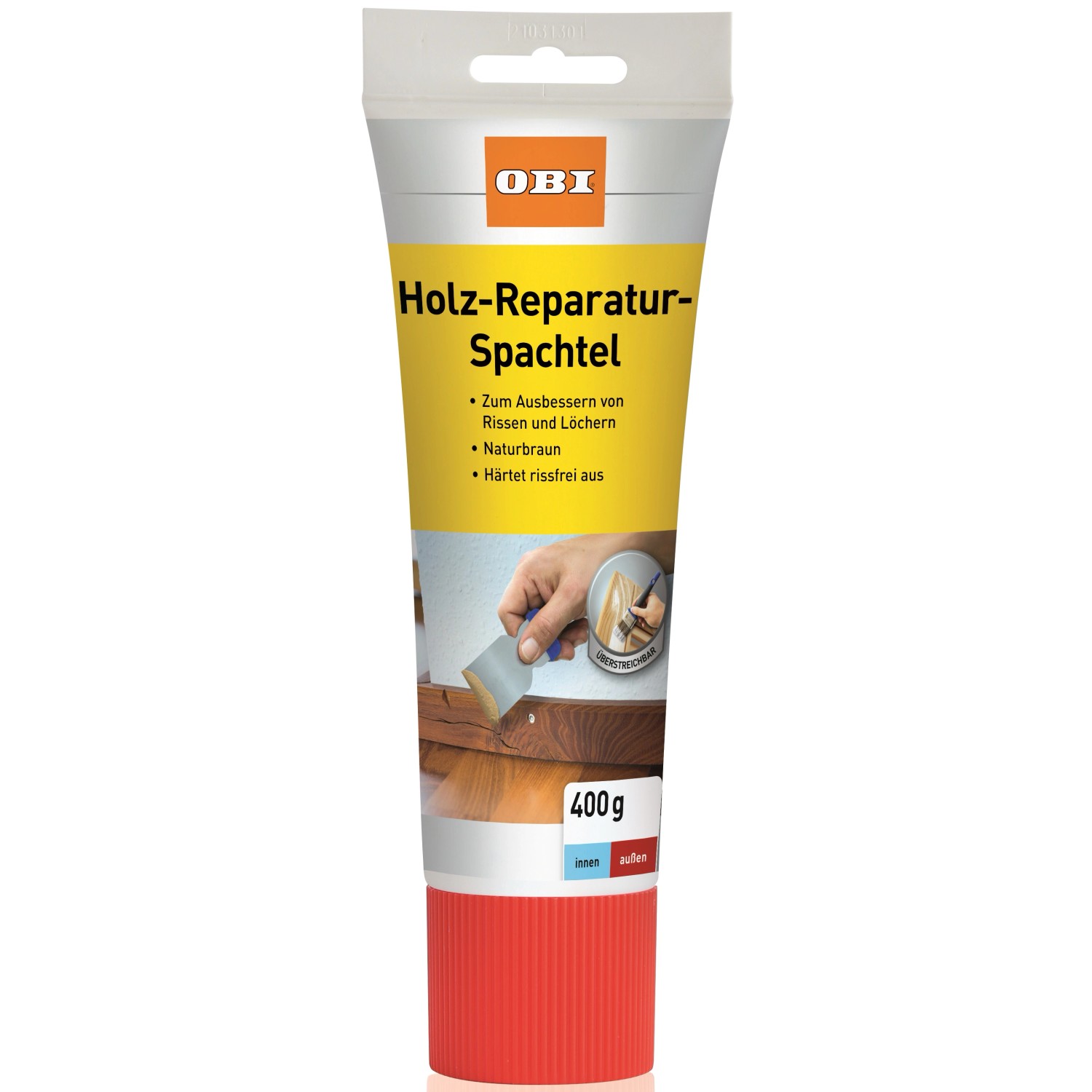 OBI Holz-Reparatur-Spachtel Naturbraun 400 g günstig online kaufen