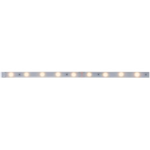 Paulmann MaxLED 250 LED-Stripe, 1m, warmweiß, IP44, silberner Kunststoff.