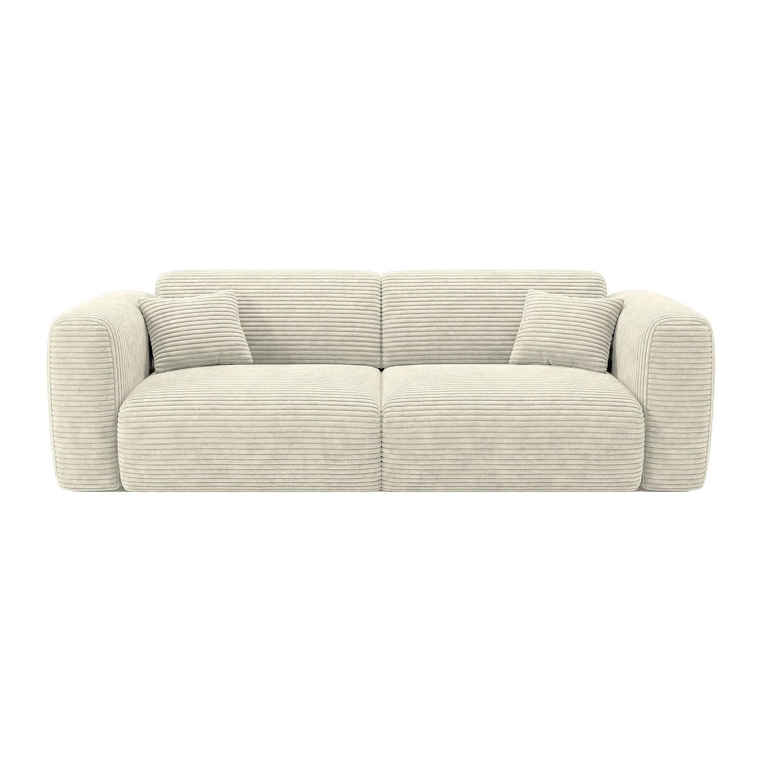 Vente-unique Schlafsofa Pogni Beige 240 cm