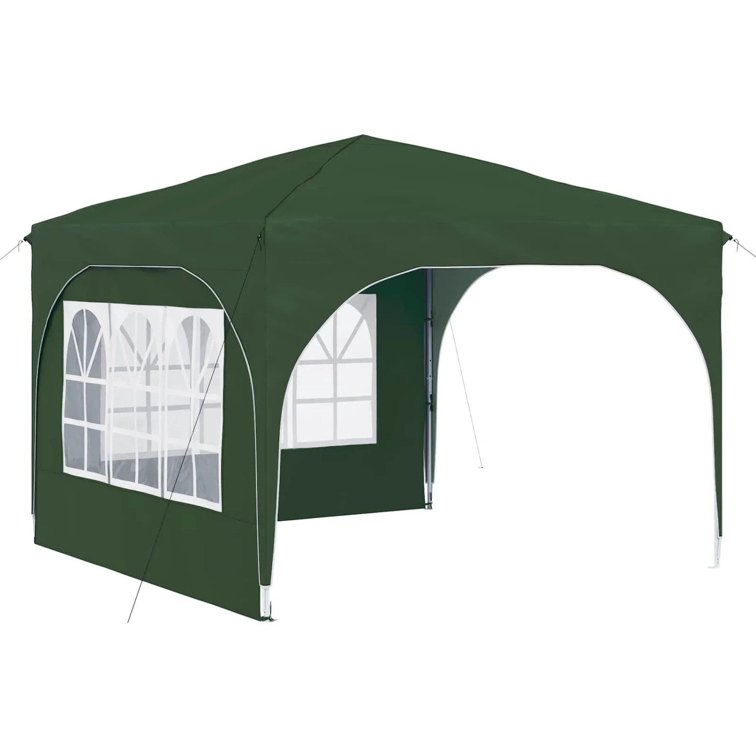 vidaXL Pop-Up Partyzelt 290 x 290 x 245 cm Grün 42019860