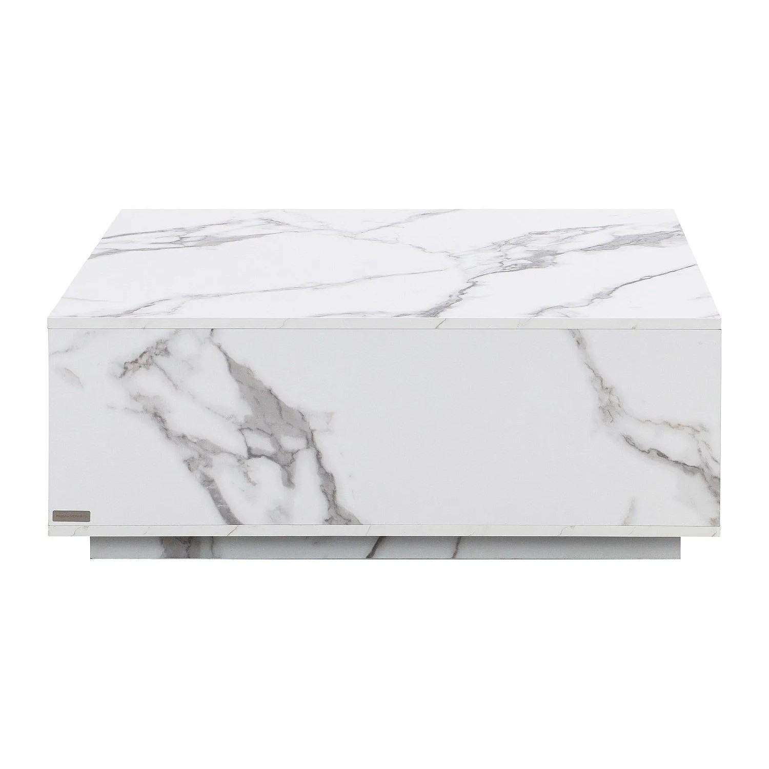 Vente-unique Couchtisch Antrim Weiß 90 cm
