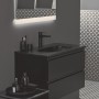 Ideal Standard Cerafine O Waschtischarmatur in Schwarz, H120, ohne Ablaufgarnitur.