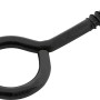 Ringschraube Schwarz Verzinkt Ø 4,0 mm x 20 mm 6 Stück