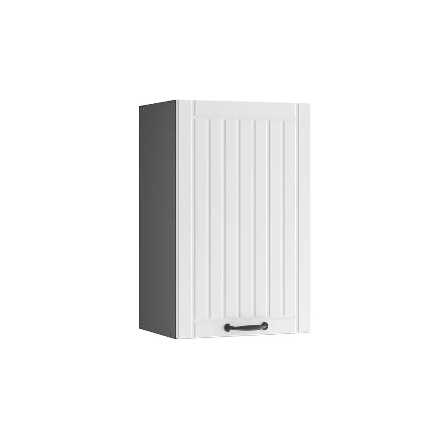 Vicco Hängeschrank Fame-Line Hängender Küchenschrank Weiß Landhaus Anthrazit 45 cm