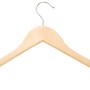 Holz-Kleiderbügel, 8er-Pack für Hosen und Oberteile, Textilaufbewahrung.