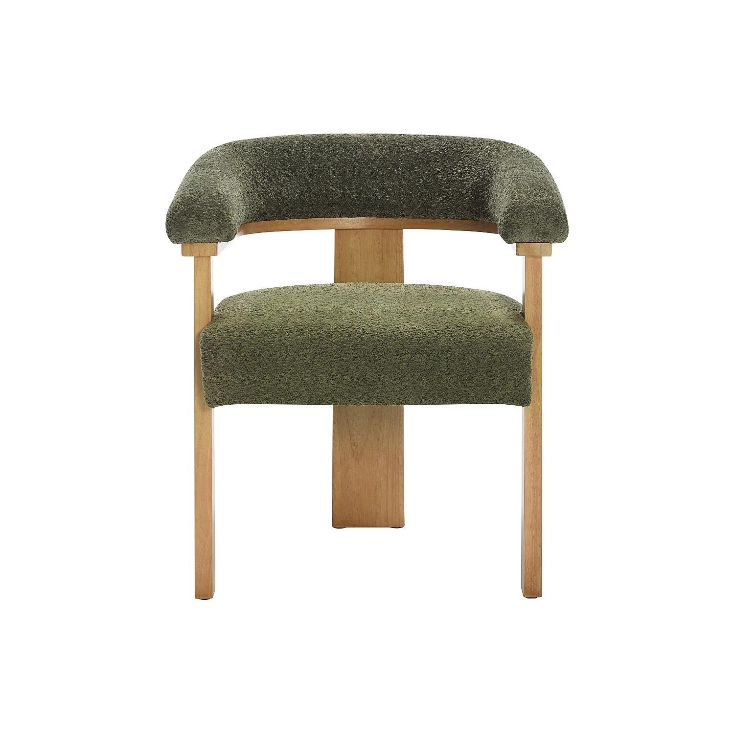 Vente-unique Stuhl Livelia Khaki  Naturfarben Hell 64 cm