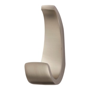 SOTECH Garderobenhaken VETRINO, Edelstahloptik, Zinkdruckguss, Höhe 69 mm.