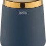 Blaue baliv Kosmetikdose Dark Wonder mit goldenem Deckel aus Keramik.