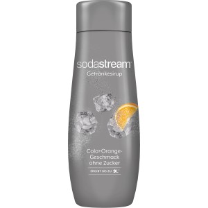 Sodastream Sirup Cola Orange zuckerfrei, 440ml Flasche für bis zu 9L Getränk.