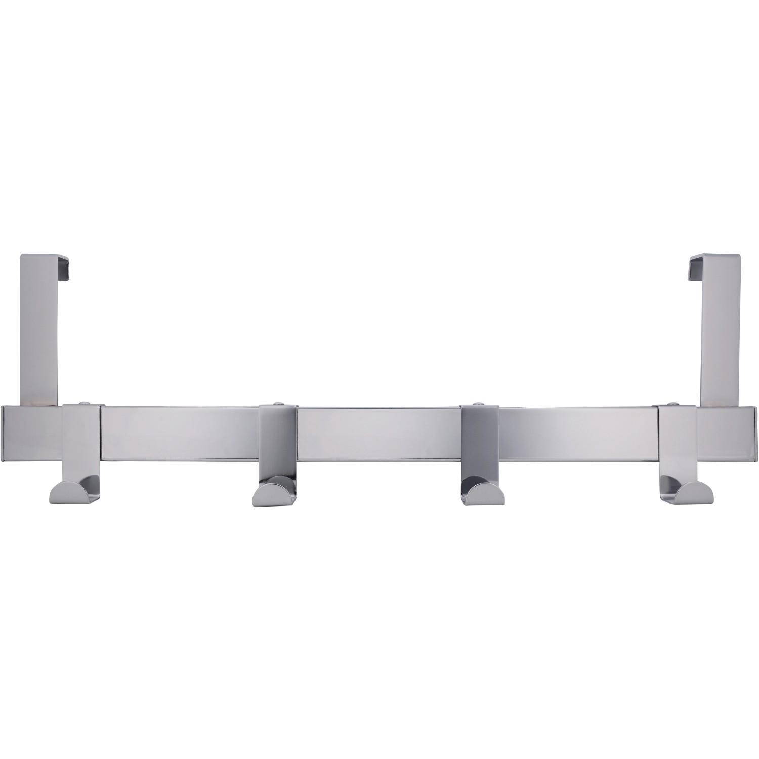 Siro Türgarderobe mit 4 Haken, Chrom glänzend, 404 mm lang.