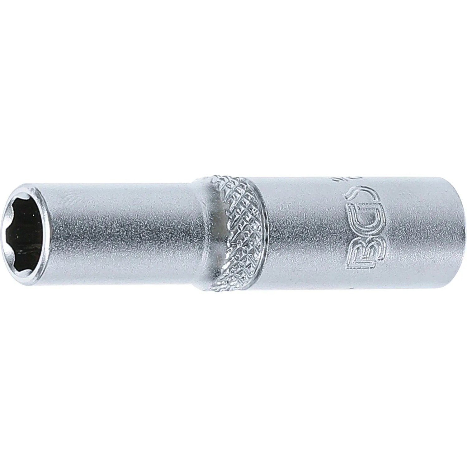 BGS Steckschlüssel Einsatz Super Lock Tief Antrieb Innenvierkant 6 3 Mm  1 4 Zoll  SW 7 Mm 2967