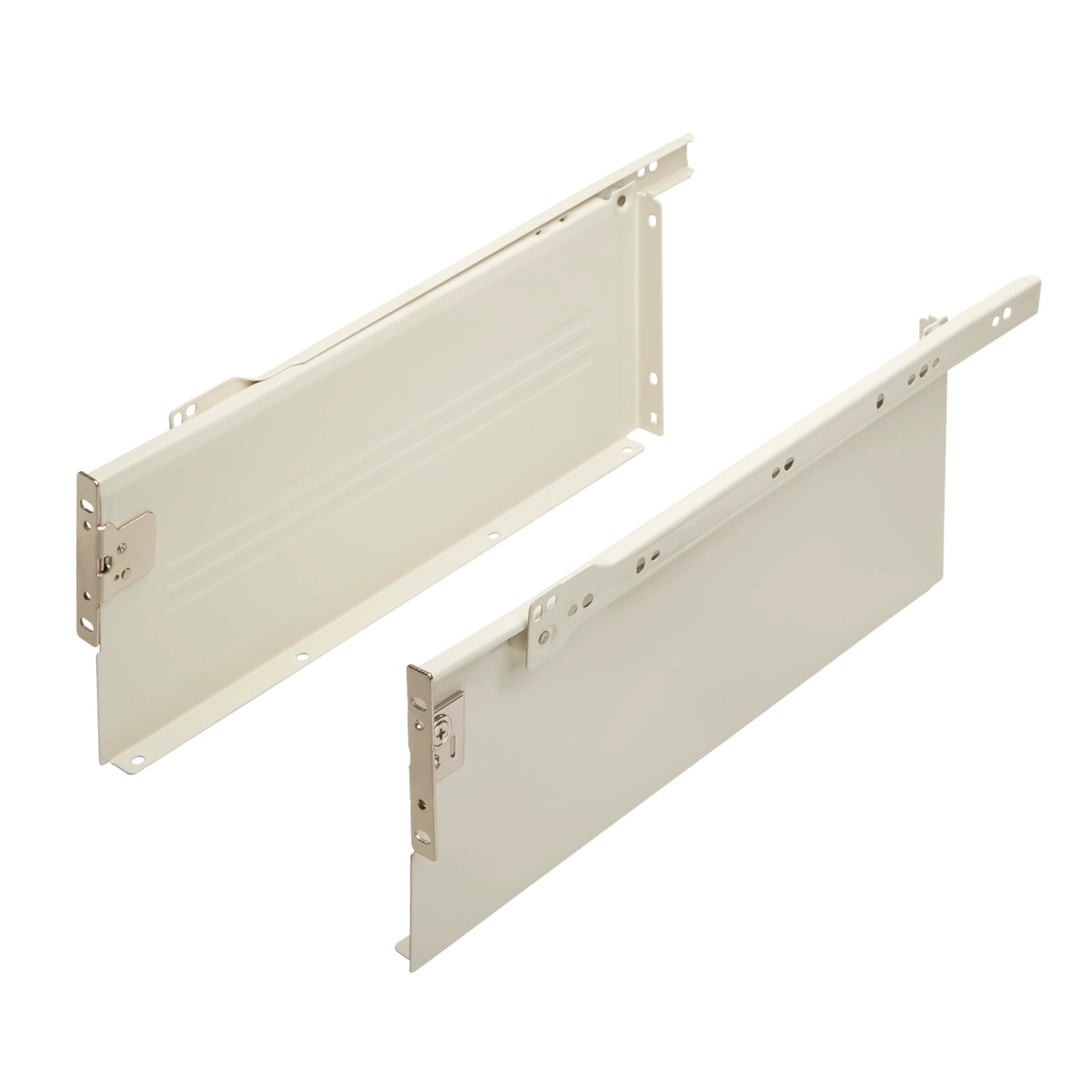 SOTECH Schubladensystem Metallbox Zargenhöhe 150 mm NL 350 mm Cremeweiß