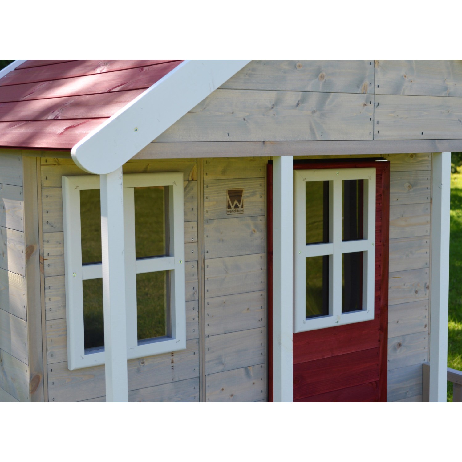 FEBER Candy House – Großes Kinderspielhaus Für Garten, Stabil, Bunt, Mit Briefkasten & Balkon, Für Kinder Ab 3 Jahren