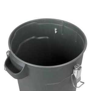 Eimer der EBERTH Getreidemühle, 25L Auffangbehälter aus Kunststoff, Zubehör für Geflügel.