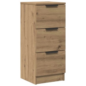 vidaXL Sideboard Artisan-Eiche 30x30x70 cm Holzwerkstoff 856957