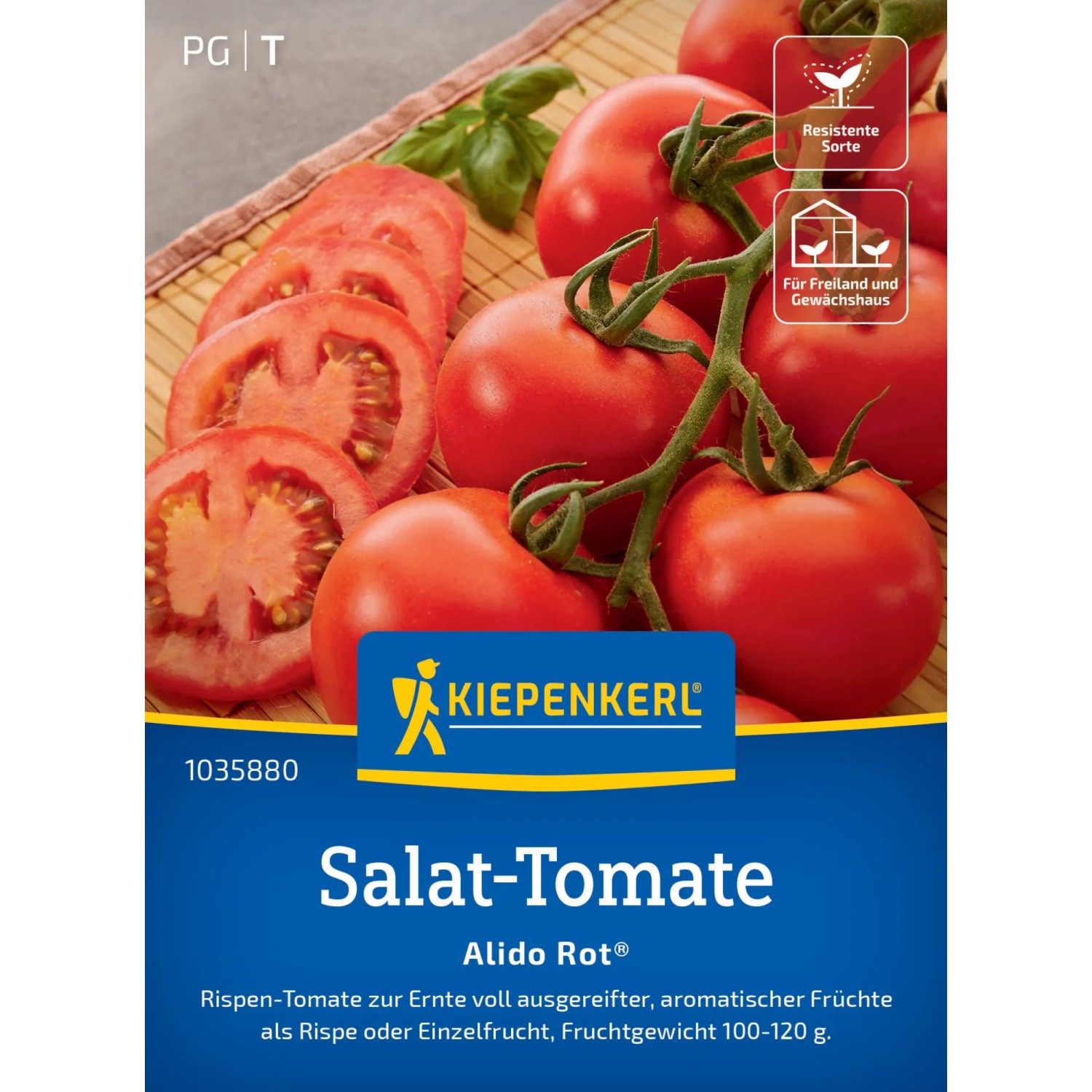 Kiepenkerl Salat-Tomate "Alido Rot" F1-Hybride