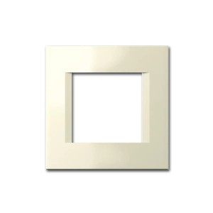 TEM MODUL PLUS 1-Fach UP Rahmen Beige Glanz Line