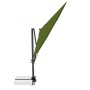 Doppler Ampelschirm MyZone, 210x210 cm, Kiwi. Quadratischer Sonnenschirm mit Kurbel und Neigungsfunktion.