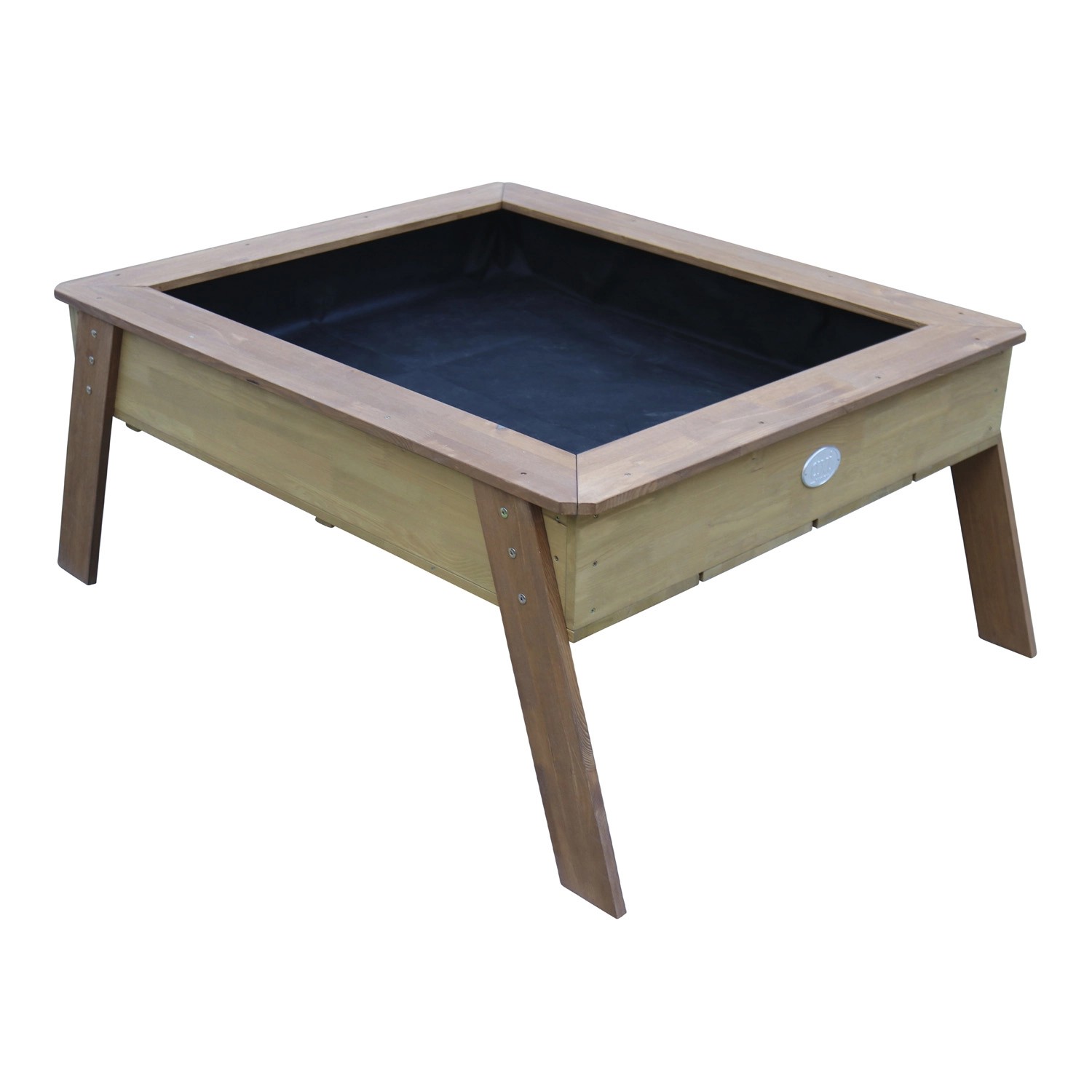 Axi Sandtisch mit Hochbeet Linda Braun 110 cm x 93,5 cm x 50 cm