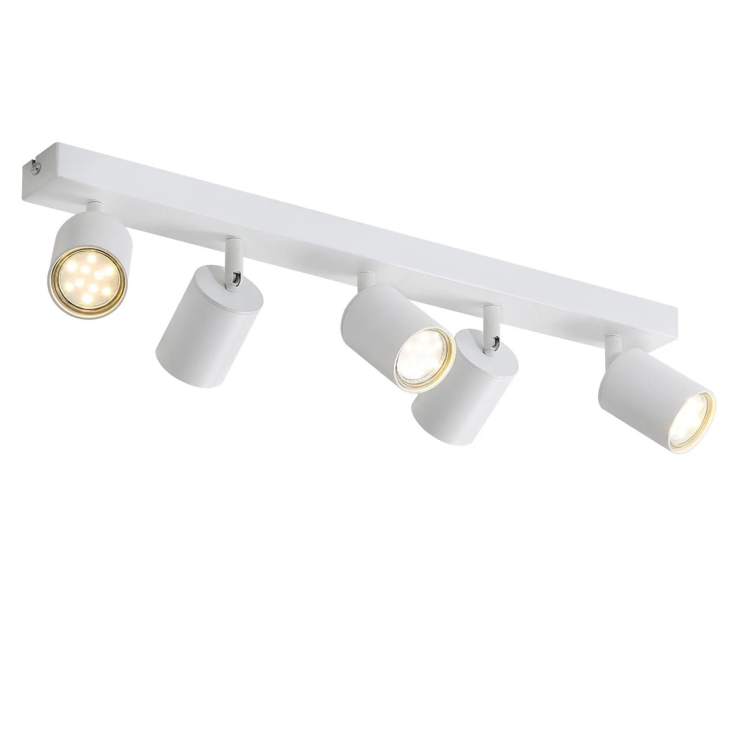 Nettlife Deckenstrahler aus Metall L 5.5cm Weiß