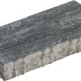 Diephaus Terrassenplatte Ruda Quarzit mit Holzstruktur, 40x20x6 cm, für Pflasterarbeiten.