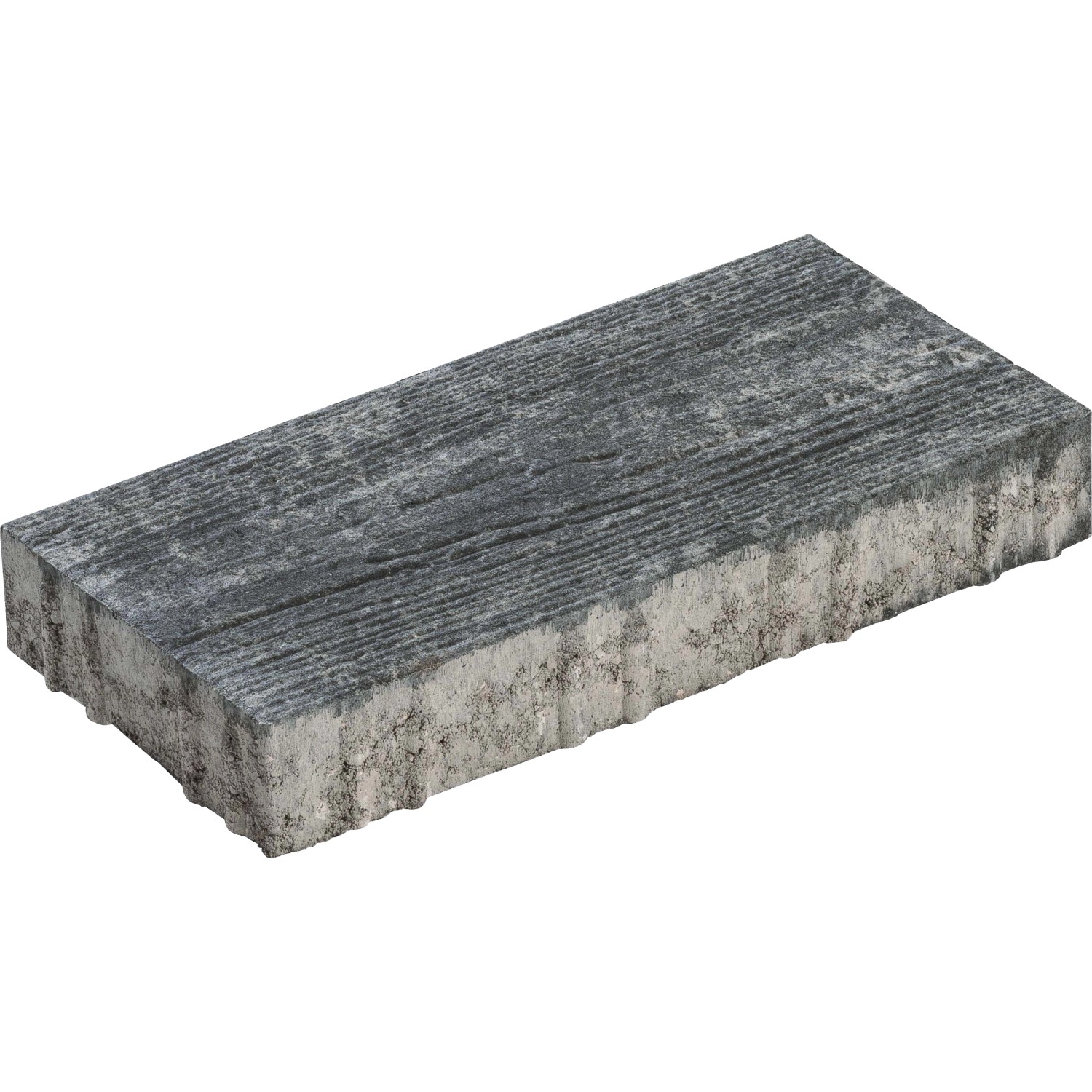 Diephaus Terrassenplatte Ruda Quarzit Holzstruktur 40 x 20 x 6 cm PE2