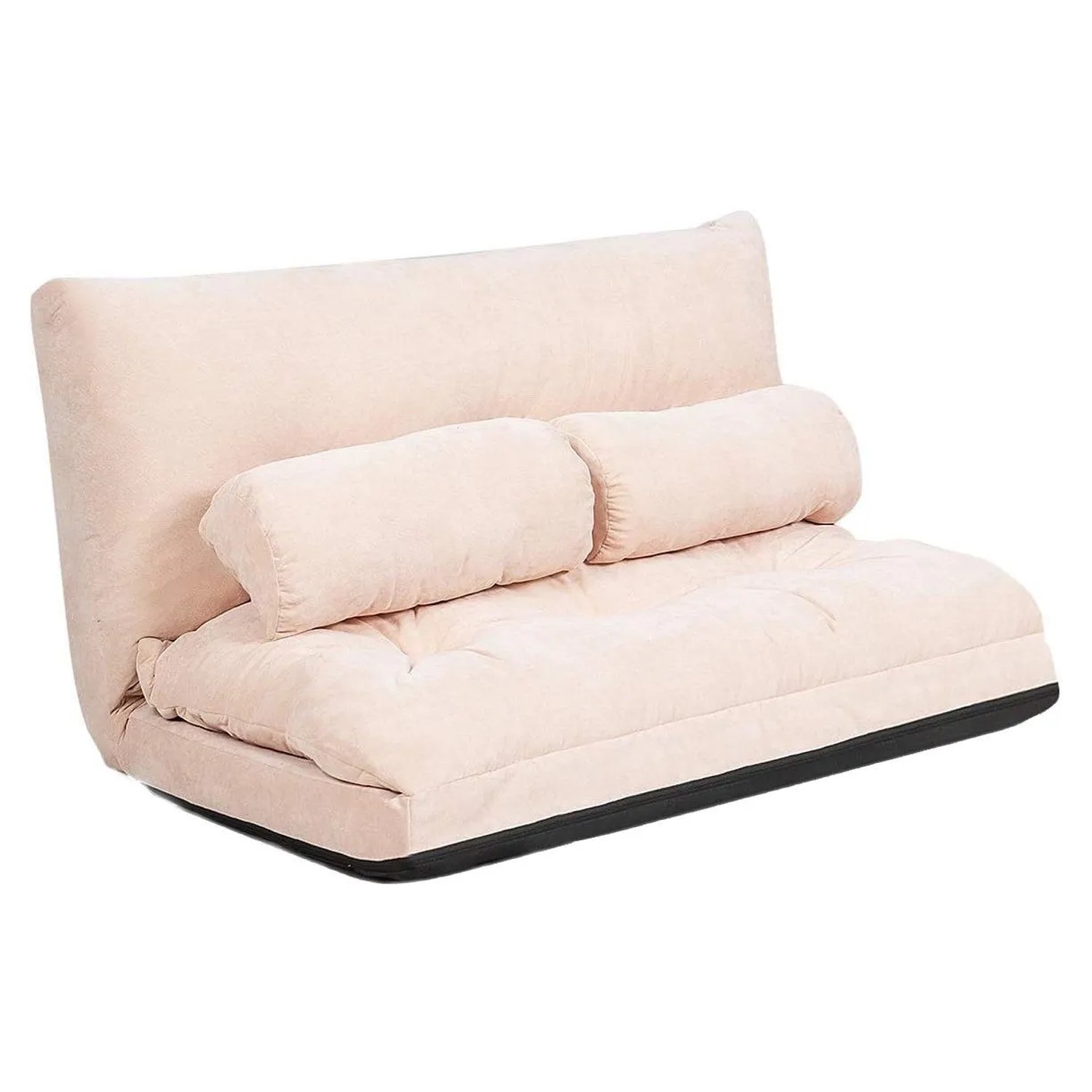 Costway 3 In 1 Schlafsofa und Verstellbarer Rückenlehne Beige