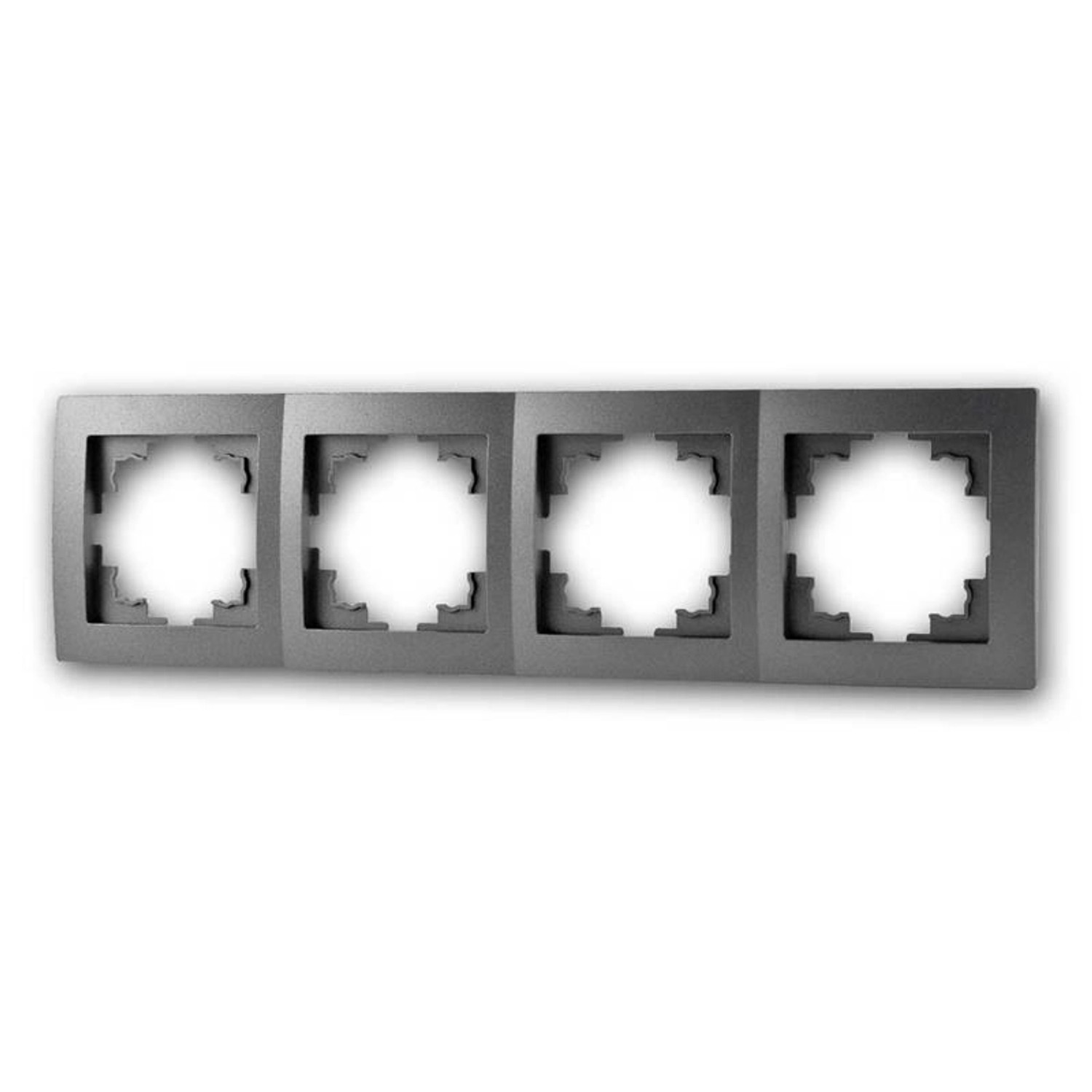 McPower FLAIR Rahmen 4-Fach Anthrazit Vierfachrahmen günstig online kaufen