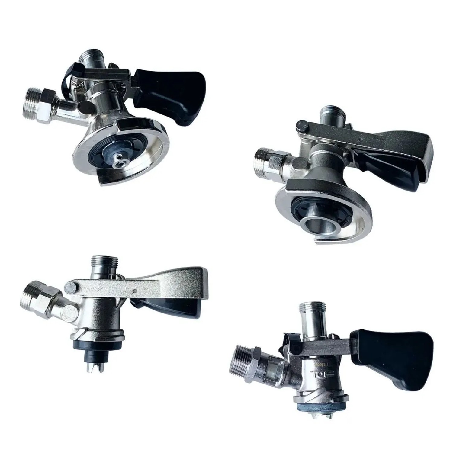 Ich-Zapfe Bierzapfanlagen-Set Zapfköpfe Keg-Verschlüsse Adapter