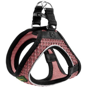 Hunter Hundegeschirr Hilo Comfort, Gr. XS-S, altrosa. Leichtes, atmungsaktives Step-In Geschirr für kleine Hunde.