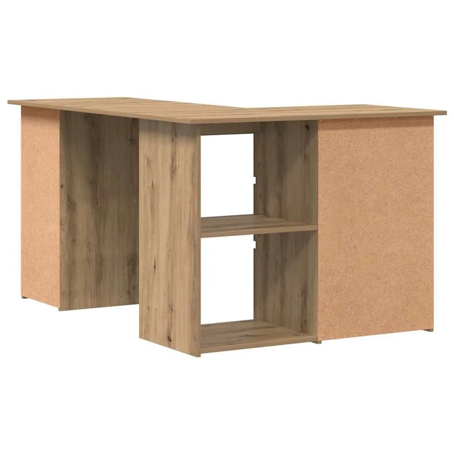 vidaXL Eckschreibtisch Artisan-Eiche 145x100x76 cm Holzwerkstoff 855963_8