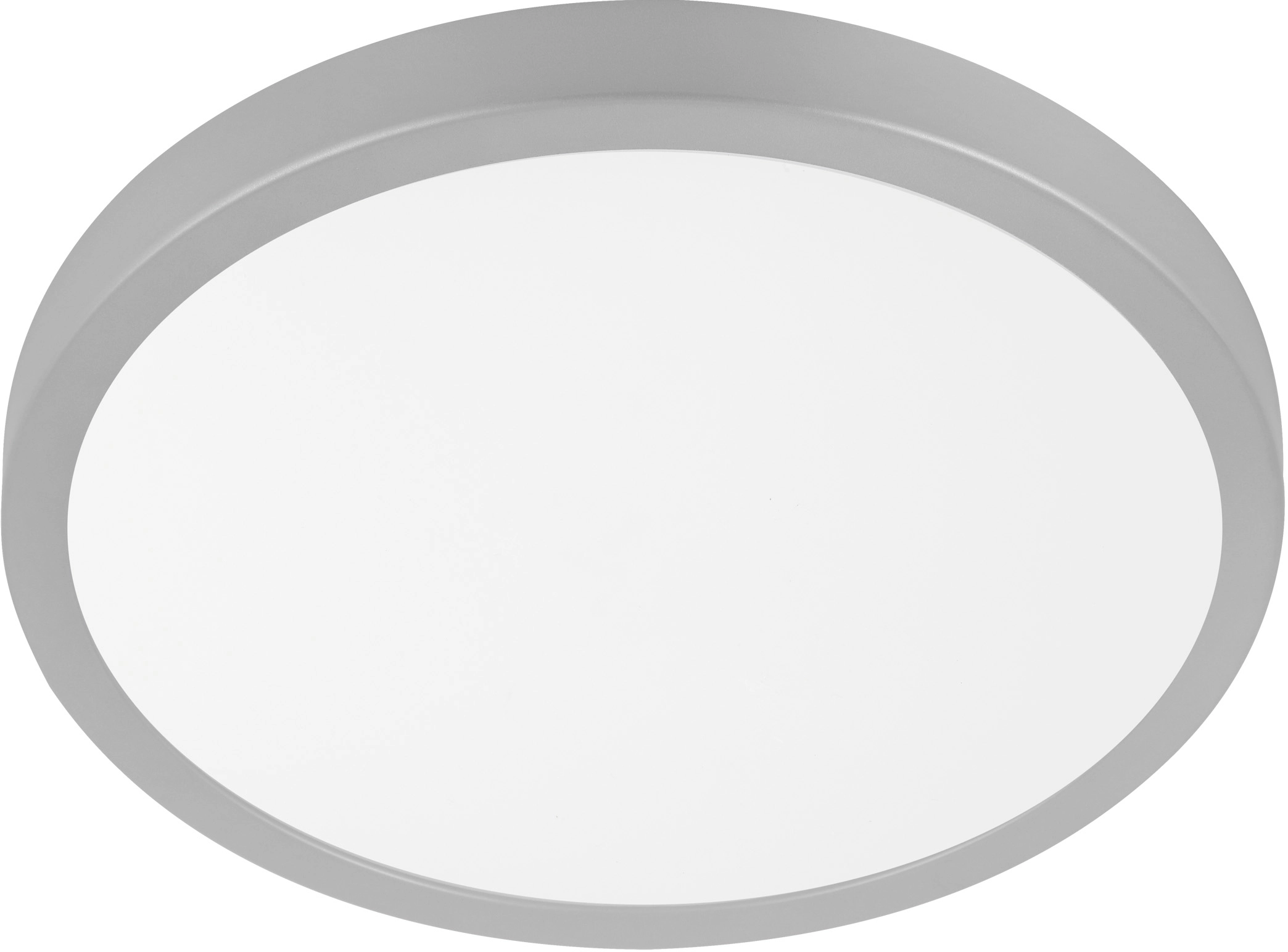 Eglo LED-Deckenleuchte Molay Ø 28 cm Silber kaufen bei OBI