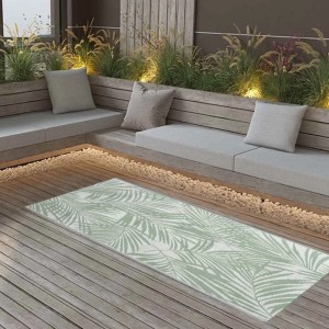 vidaXL Outdoor-Teppich ARAKIL Grün 80x150 cm PP 316905