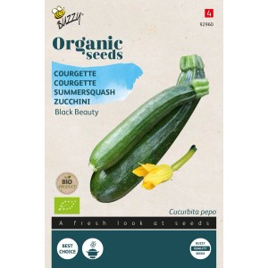 Buzzy Organic Zucchini Black BeautyBio SamenCa. 2 gr