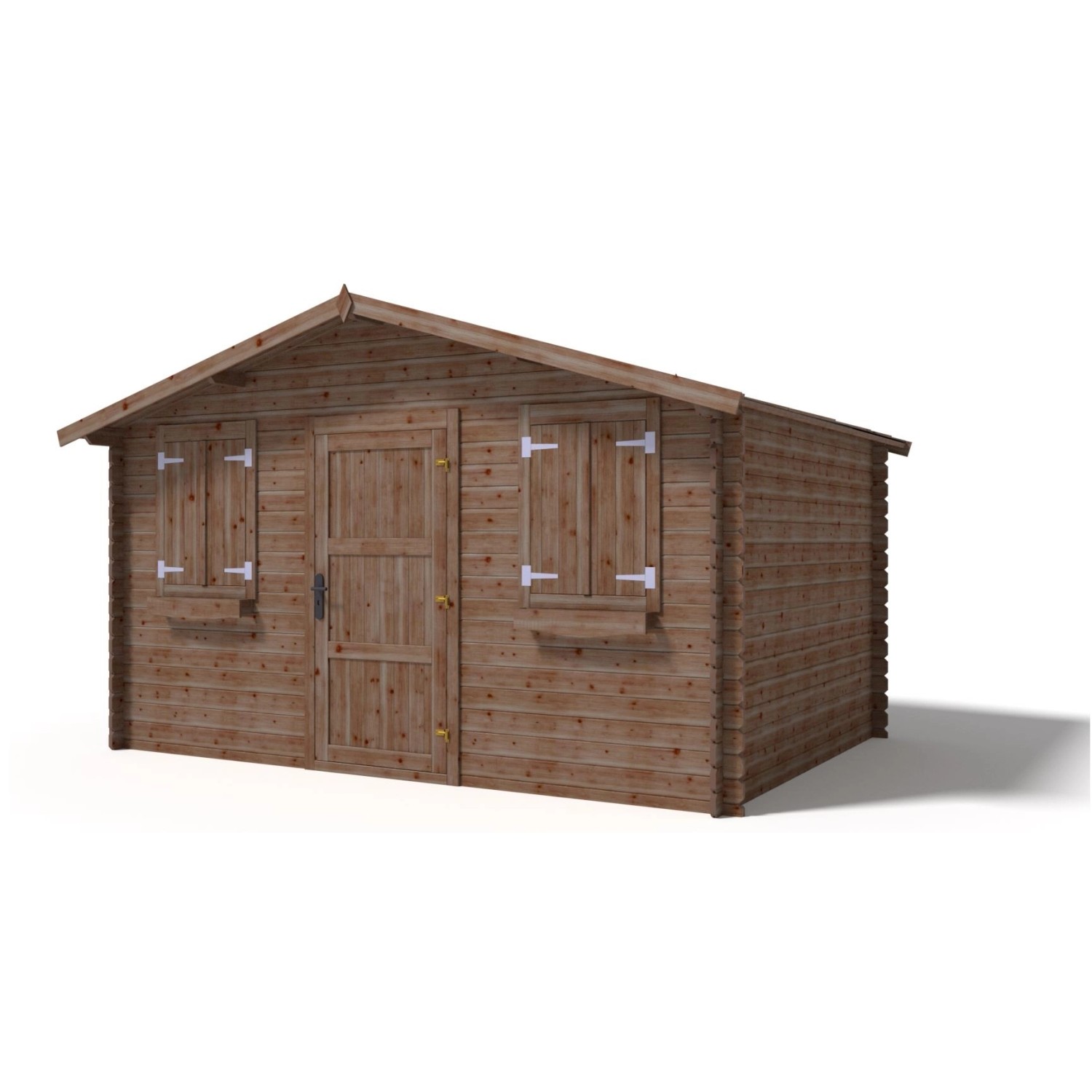 Altanka Gartenhaus   Gerätehaus 12 m2   4x3 m   28 mm   Imprägniert   DOM41 günstig online kaufen