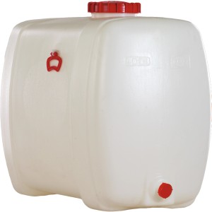 Ovales 300 l Kunststofffass von Graf, universal einsetzbar für Ernten und Lagerung.