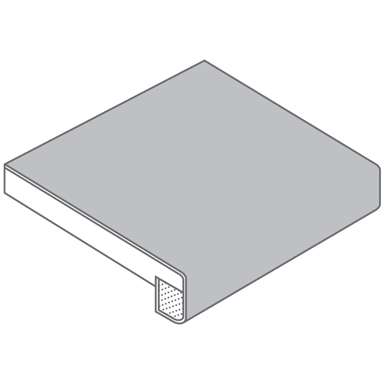 Fensterbank Instyle 410 cm x 20 cm Charlet Eiche Beige (Ei357 PoF) FSC