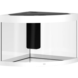 Weißes Juwel Trigon LED Aquarium-Set, 190 l, Eckaquarium mit Filter.