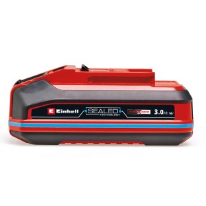 Einhell Akku 18V 3,0 Ah Power X-Change Plus, rot-schwarz, für Elektrowerkzeuge.