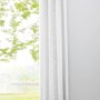 Mydeco Schlaufenschal Balance, weiß, 135x245cm, blickdichter Fenstervorhang.